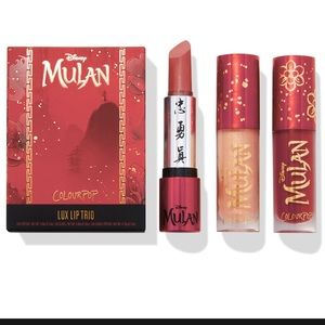 Colourpop Mulan lip trio